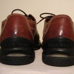 MEN’S COLE HAAN COUNTRY NIKE AIR BROWN LEATHER OXFORDS SIZE 9.5, 9 1/2 EUC