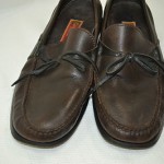 Cole Haan “Country” Mens Loafers Shoes Brown/Black 2 Toned Leather Size 13M