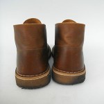 CLARKS ORIGINALS DESERT BOOT OILED BROWN LEATHER BOOTS MENS 10-M CREPE SOLES