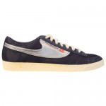 Diesel Mens Eagle Blue Gray Casual Lace Up Sneakers Shoes