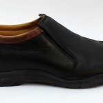 Men’s Cole Haan Nike Air Black Leather Slip on Shoes Size 9
