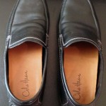 COLE HAAN NIKE AIR MEN’S SZ 12 LOAFERS SLIP ON BLACK LEATHER CASUAL DRESS SHOES