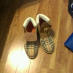 Burberry timberland boots