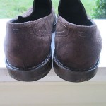 MEN’S COLE HAAN LOAFERS, SIZE 11.5 MEDIUM, SUEDE, SLIP ON, BROWN