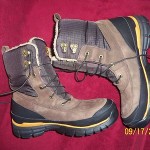 Timberland, Waterproof,Brown,Leather,Boots, Mans 9.5 M, Hunting,Hiking,lined