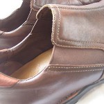 COLE HAAN BROWN LEATHER SLIP ON  LOAFERS SIZE 9.5 MEDIUM