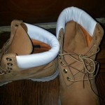 Timberland Rare!!!!!  ( white soles and white collar) 6″Original Premium Boots