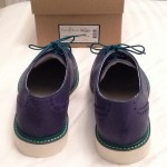 Cole Haan Men’s LEATHER Shoes Air Franklin Wing OCEAN SUEDE 12M NEW