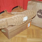 BRAND NEW Mens Stunning Genuine Timberland Brown 100% Leather Boots Size 44 UK10