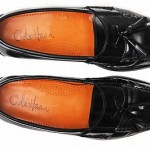 Cole Haan Men Size 8.5D Black Pinch Tassel LEATHER Slip-on Shoes Loafers Casual
