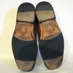 COLE HAAN Mens Slip-On LOAFERS Brown Leather Casual Used Shoes Size 9