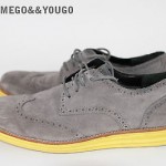 Cole Haan LunarGrand Mens Wingtip Suede Lace Up Oxfords Brown size 12