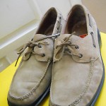 COLE HAAN COUNTRY SUEDE SHOES WITH NIKE AIR SOLE ( Sz:12M )
