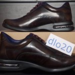 COLE HAAN AIR CONNER DARK BROWN SHINY MEN’S SHOES C10785 DS SZ 10.5, lunargrand