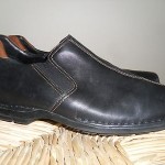 COLE HAAN Mens 12 M Black Leather Casual Shoes Loafers