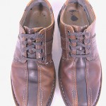 CLARKS Sz 9.5 Touareg Oxford Brown Leather Casual Shoes Men’s 9 1/2 9.5M