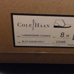 Cole haan Chukka Lunar grands Size 8 Black Suede  Volt Used