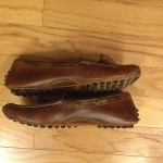 Mens Cole Haan Brown Leather Driving Moc Loafer Shoes 11 D