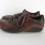 Diesel Auriga Mens Brown Leather Oxfords 44.5 11 M