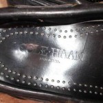 COLE HAAN Black Leather Men Slip On Loafers, Sz. 10 M.