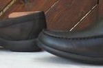 EUC 9M Cole Haan Nike Air Slip On Loafer Shoes Black