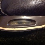 Cole Haan Mens Brown Leather Shoes Velcro 10 M Nike Air Used Great Condition