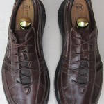 EUC 10M Clarks Privo Voltron Athletic Oxford Brown Leather Shoes
