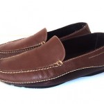 MENS COLE HAAN BROWN LEATHER DRESS SHOES DRIVING LOAFERS SIZE 11.5 M