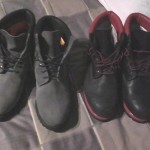 Two Size 15 Timberland boots for sale