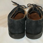 MENS Black Suede Leather COLE HAAN USA Gumlite Sole Oxfords 11.5 D