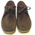 Mens Clarks Wallabees Taupe Distressed Leather Breaking Bad