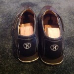 Cole Haan Mens Brown Leather Shoes Velcro 10 M Nike Air Used Great Condition