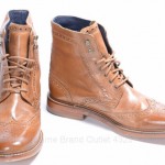 Cole Haan Harrison C10965 8.5 m Whiskey brown wingtip brogue boot shoe