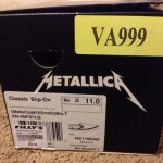 Vans Metallica Kill Em All Slip On Size 11 Mens