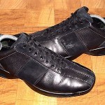 Cole Haan Nike Air Ventura Black Leather Nubuck Fashion Sneakers Shoes Mens 10.5