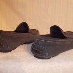 HUGO BOSS MEN’S SLIP ON DRIVING MOCASSIN SUEDE SHOE SIZE 9