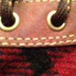 Cole Haan Men’s Size 9 Waterproof Winter Boots – Brown with Red Plaid Accents