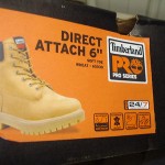 TIMBERLAND –  Direct Attach 6″ Leather Workboots  –  USED  –  men’s size 10M