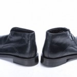Cole Haan C07450 L9.5 R9 Air black leather men boot chukka shoe mismate new $298