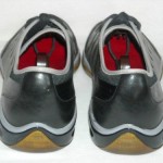 COLE HAAN NIKE AIR FLYWIRE BLACK LEATHER MENS SNEAKERS SZ 10M