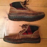 Cole Haan Men’s Size 9 Waterproof Winter Boots – Brown with Red Plaid Accents