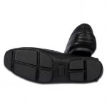 Hugo Boss Leather Loafer ‘Drep US’ BLACK.Size- 12