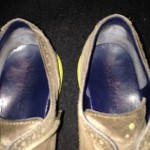 Mens Cole Haan brown suede shoes with yellow sole SZ 9.5