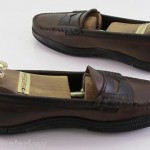 Cole Haan Country Brown/Black Leather Loafers Size 7.5M