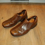 Mens COLE HAAN Casual Dress Brown Leather Loafers Size 8 1/2