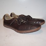 DIESEL RAINBOW SKY II MENS BROWN LEATHER SHOES 9.5