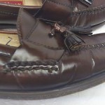 Cole Haan Sz 10.5 mens burgandy leather Pinch Air tassel moc EUC!!