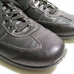 Cole Haan Nike Air Black Leather Fashion Sneakers, Size 9 M