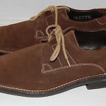 COLE HAAN MENS SHOES BROWN SUEDE SIZE 11.5
