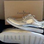 Cole Haan LunarGrand Metallic “Silver Grand”Sz 12 LIMITED RELEASE XI X 3 5 Yeezy